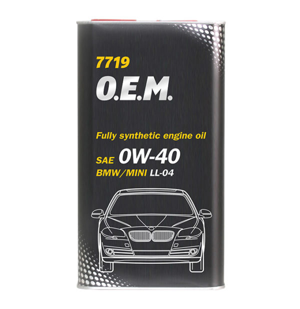 ACEITE 0W40 SYNTETICO O.E.M POR BMW MANNOL