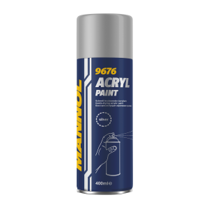 PINTURA ESPRAY ACRILICA PLATA MANNOL
