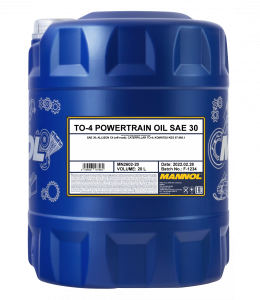 ACEITE TO-4 SAE 30  ENGRANAJES HIDRAULICO FRENOS MANNOL