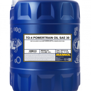 ACEITE TO-4 SAE 30 ENGRANAJES HIDRAULICO FRENOS MANNOL