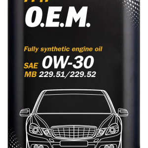 ACEITE 0W30 SYNTETICO O.E.M POR MERCEDEZ MANNOL
