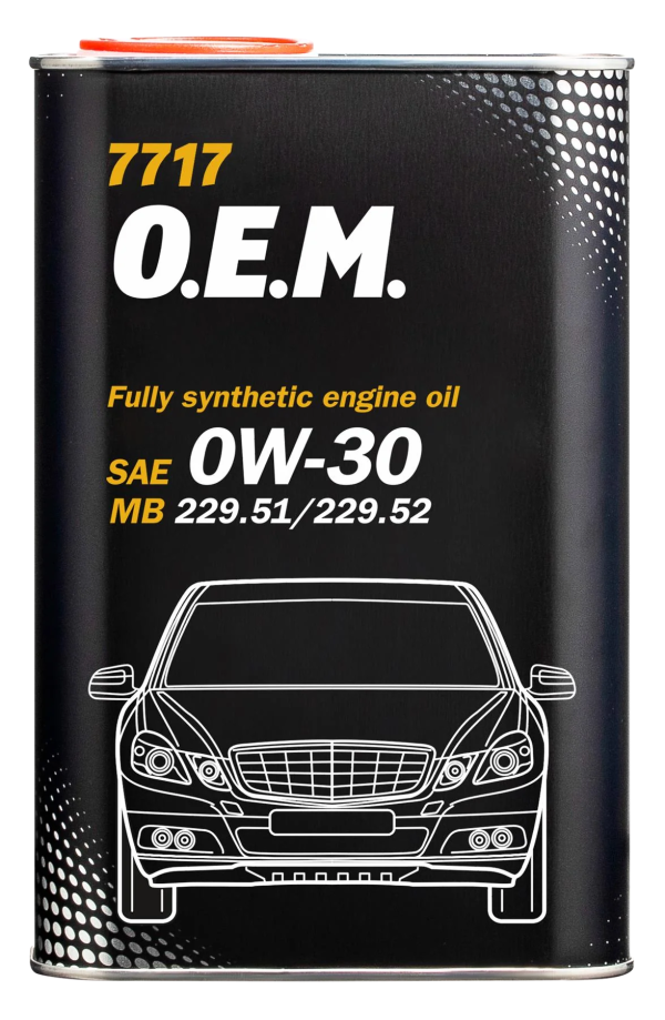 ACEITE 0W30 SYNTETICO O.E.M POR MERCEDEZ MANNOL