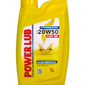 ACEITE 20W50 SN SYNTETIC BLEND POWER LUB