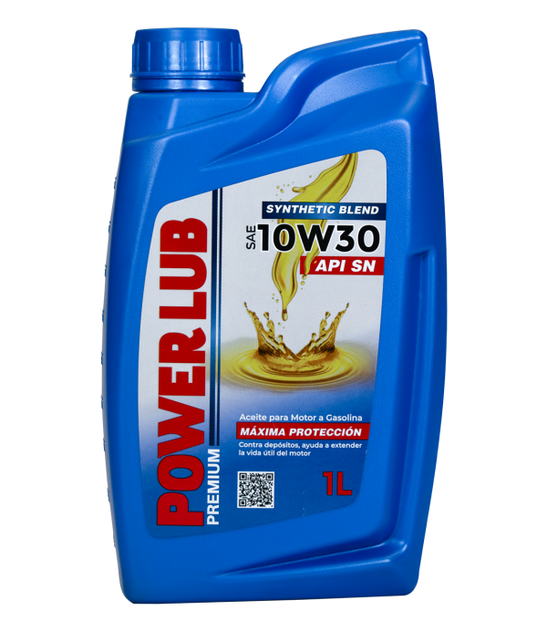 ACEITE 10W30 SN SYNTETIC BLEND POWER LUB