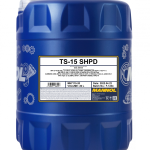 20W50 TS-15 SHPD CI-4 /CF/SL MANNOL