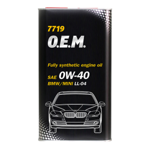 0W40 SYNTETICO O.E.M. POR BMW  MANNOL