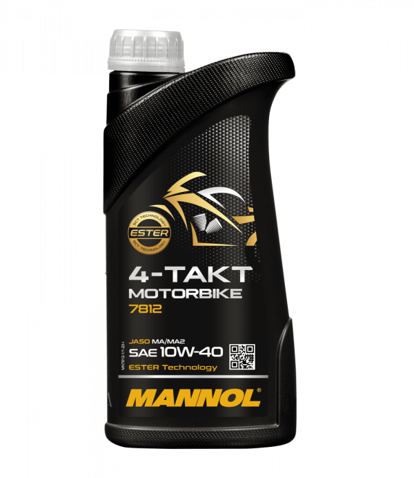 10W40 4T MOTOBIKE SINTETICO PLASTICO MANNOL