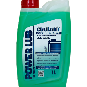 COOLANT REFRIGERANTE VERDE 33% POWER LUB