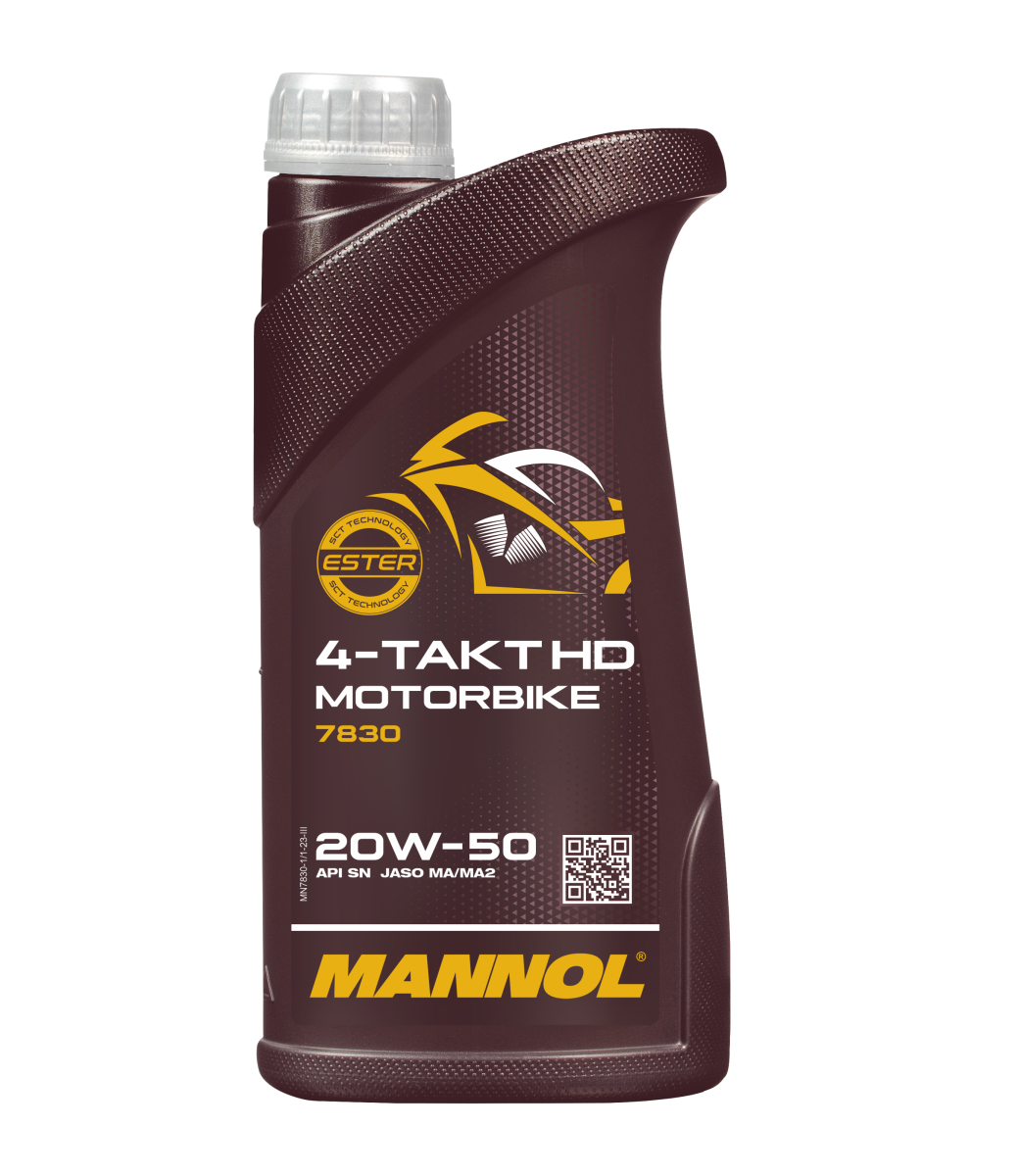 20W50 4T HD MOTORBIKE MANNOL